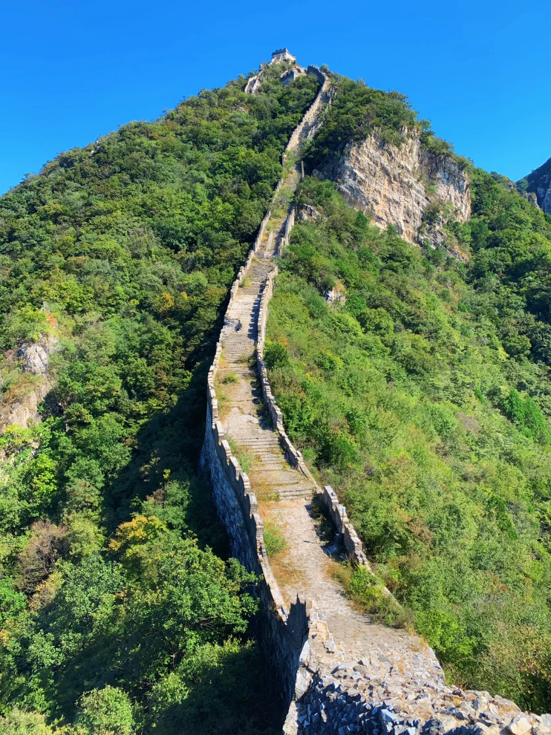 Velká čínská zeď Jiankou