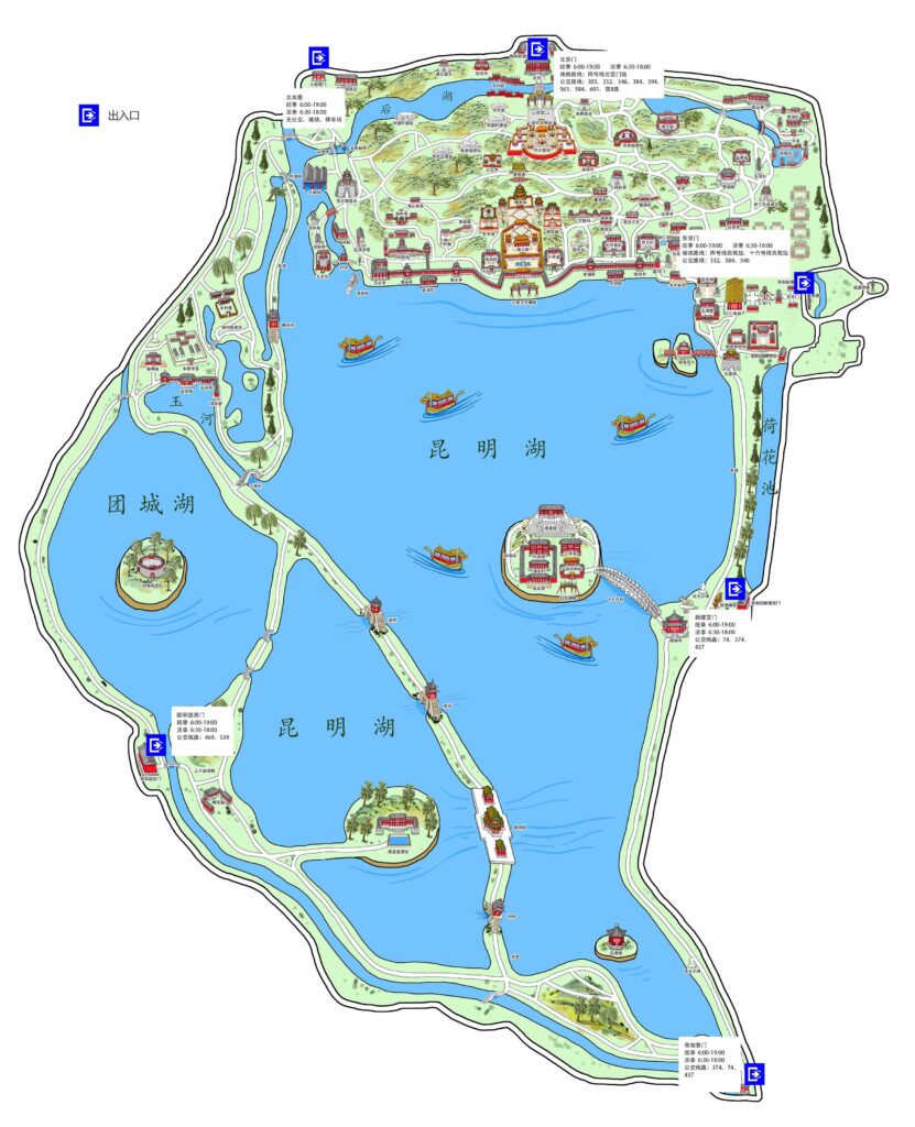 Summer Palace Map