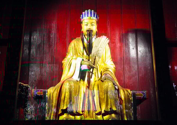 Статуя Чжугэ Ляна