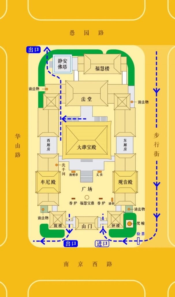 上海靜安寺:歷史、建築和遊客指南