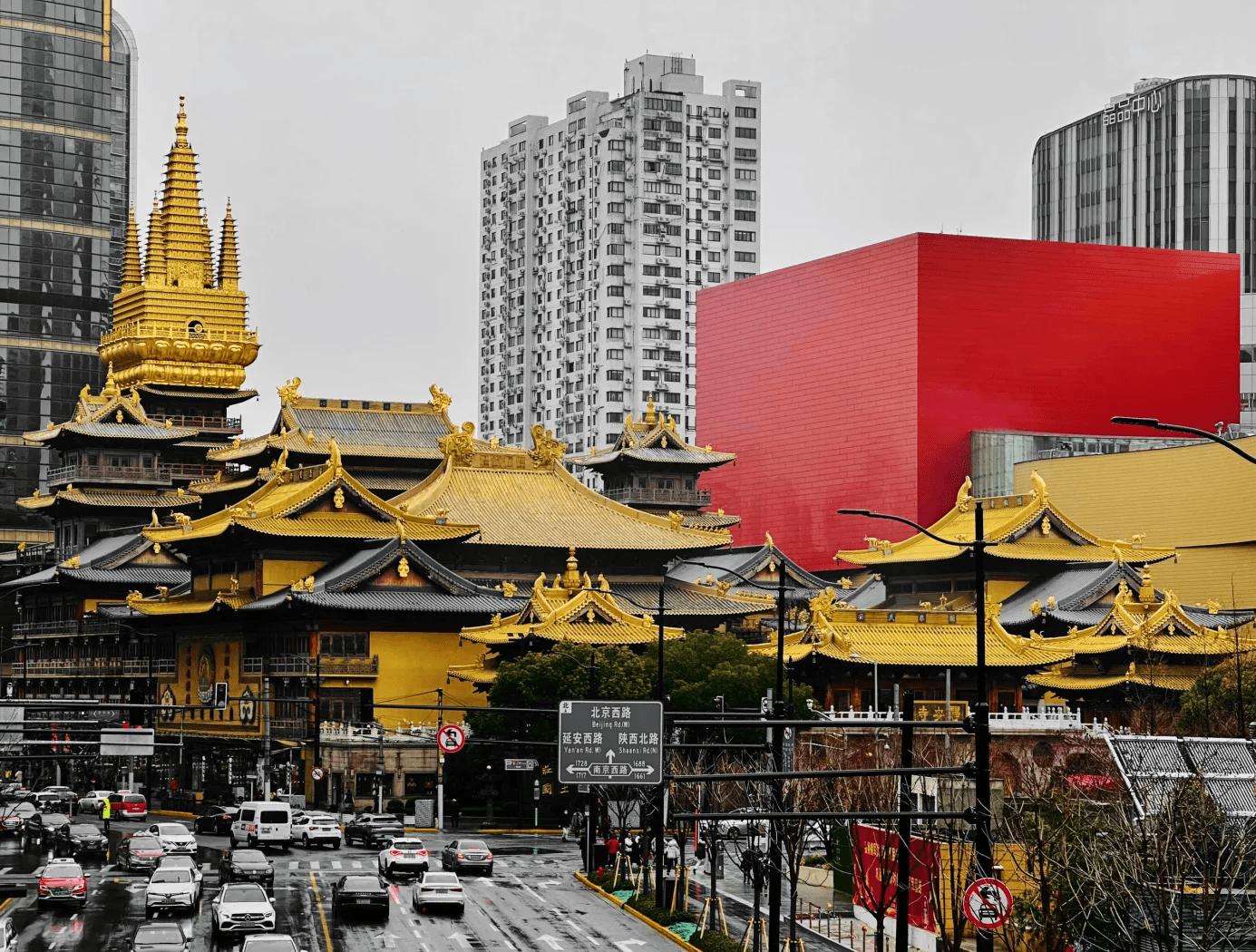 histoire du temple de jing'an