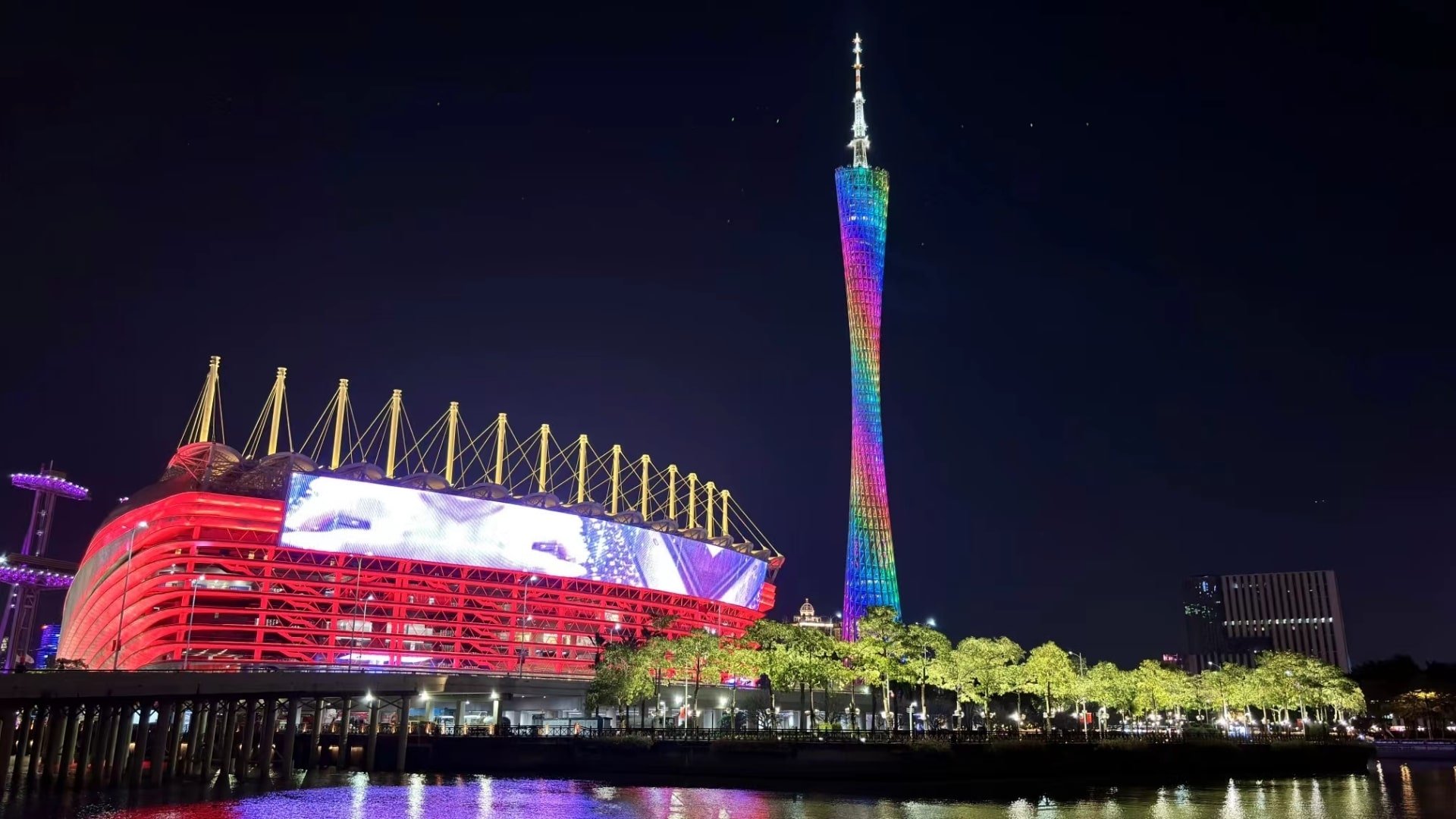 Canton Tower Night View
