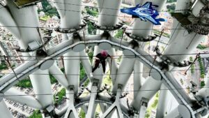 Tall Ropes Course China Canton Tower Guangzhou Guide - Tickets, Attractions & Tips
